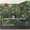 3.5" SATA 8TB WD WD80EFZX PCB 006-0A90439 - Image 3