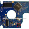 2.5" SATA 320GB Hitachi HTS543232A7A384 PCB 0J11457 - Image 3