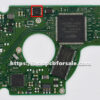 2.5" SATA 100GB Seagate ST9100821AS PCB 100430580 - Image 3