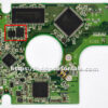 2.5" USB 160GB WD WD1600BMVV PCB 2060-701675-004 - Image 3