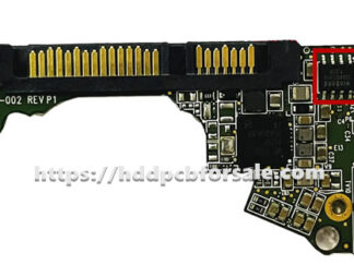 2.5" SATA 750GB WD WD7500LPCX PCB 2060-771927-002