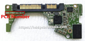 2.5" SATA 750GB WD WD7500LPCX PCB 2060-771927-003