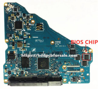 3.5" SATA 8TB Toshiba HDWF180 PCB G4013A